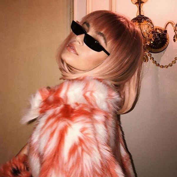 

outdoor eyewear 2021 small rectangle frame sunglasses women retro brand designer sun glasses cat eye ladies black eyeglasses