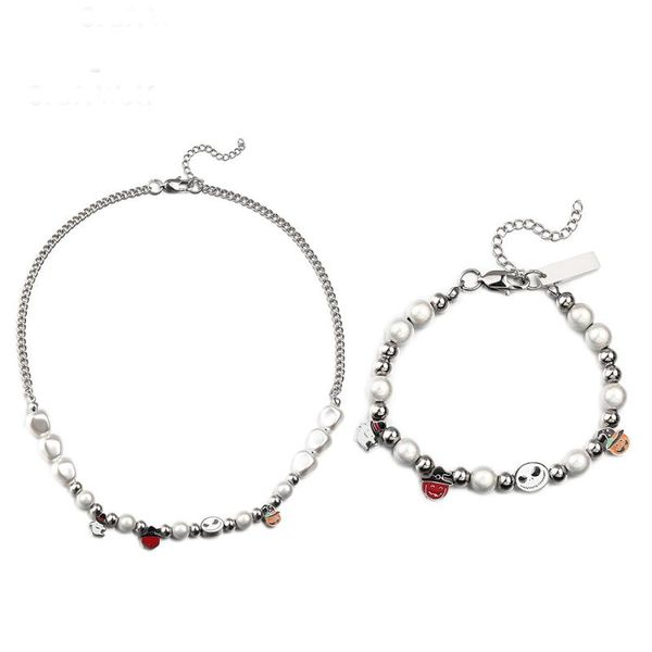 

chains fashion hip hop necklace halloween stainless steel pumpkin, Silver