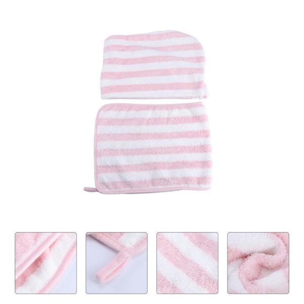 

shower caps 1 set of thickened hair drying cap coral fleece towel water absorption