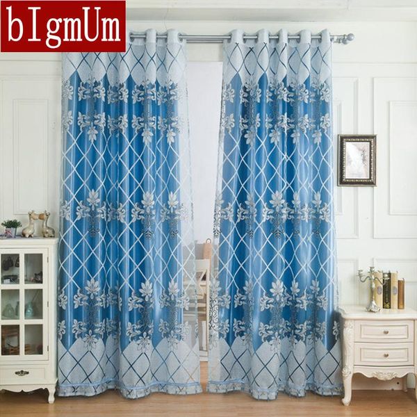 

arrival ready made luxury curtains for living room/bedroom tulle+ thick purple/brown curtain & drapes