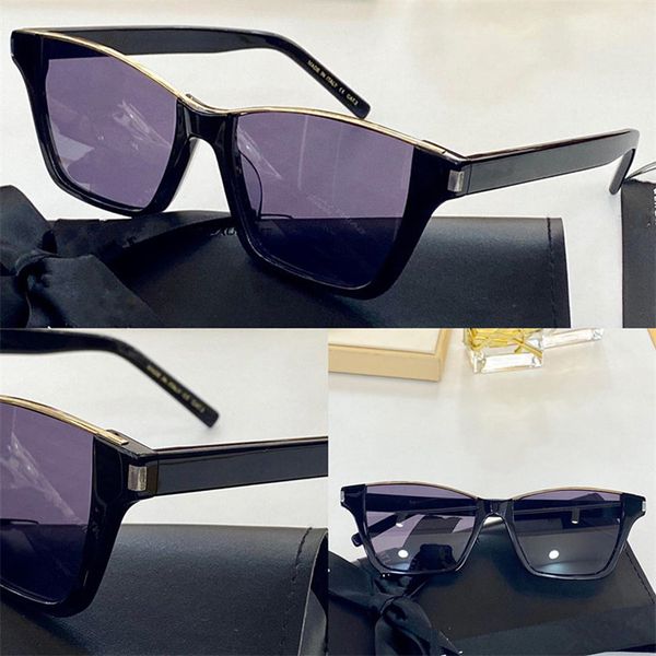 

365 sunglasses fashion summer cat eye style gradient lens uv 400 protection for women vintage plank and metal frame come with case classic e, White;black