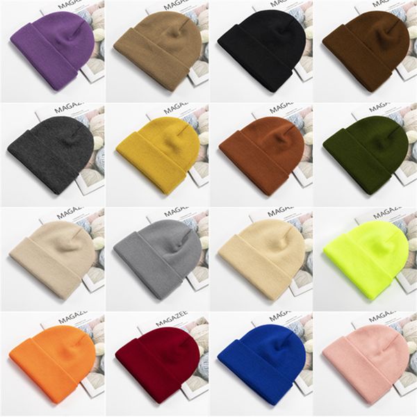 

fashion fall and winter knit hat warm solid color ear-protection wool hat, Blue;gray