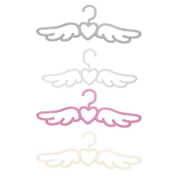 

laundry bags household clothes rack multifunctional love wings hanger beautiful angel plastic