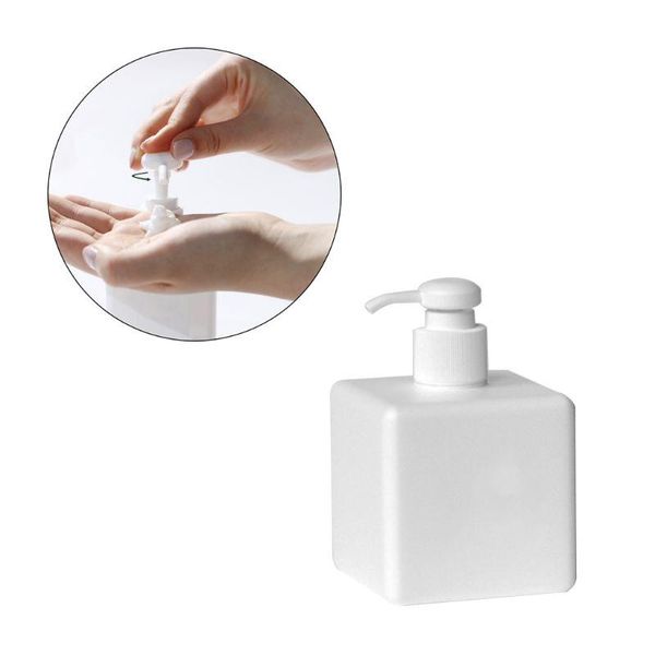 

storage bottles & jars 2pcs square bottle lotion 250ml shower gel shampoo supplement replacement u2jd