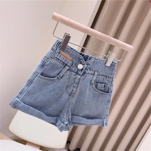 

shorts 2021 summer girls boys casual denim jeans, Black