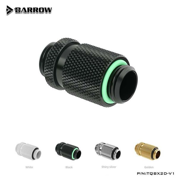 

barrow water cooler pc g1/4 male to rotary connectors/extender (20.2-23.2mm) fittings tqbx2d-v1 for rgb cpu fans & coolings