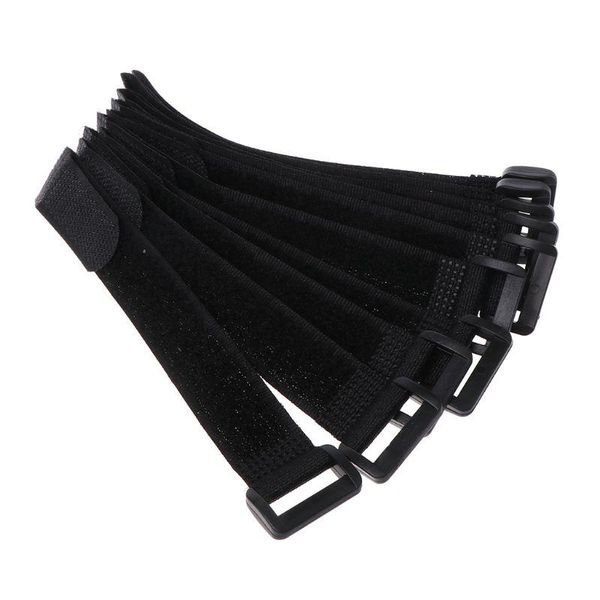 

boat fishing rods 10 pcs/set rod strap fixing belt magic sticker elastic universal tie fastening band portable outdoor f2tc