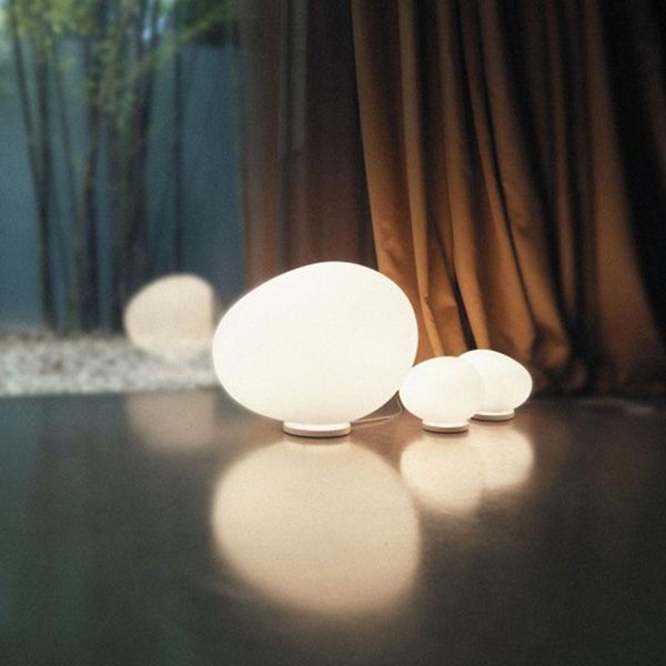 

table lamps modern glass lamp italy gregg globe light bedroom bedside home decor desk office study reading
