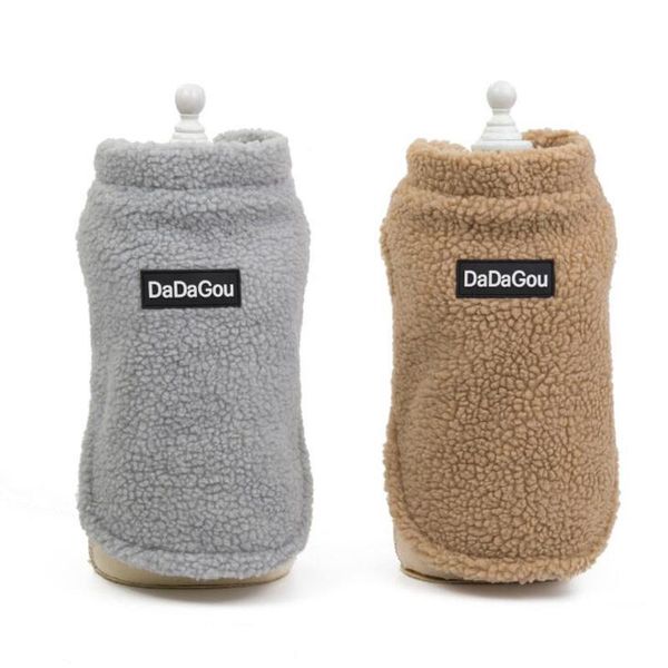 

dog apparel pet clothes arrivals winter cotton for dogs warm t-shirt vests two-legged teddy bear