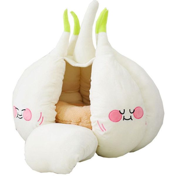

cat beds & furniture pet supplies litter cartoon creative garlic head