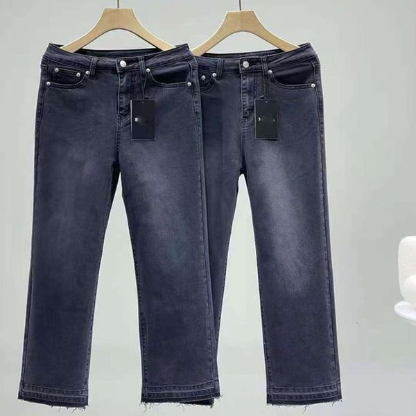 

spring mo grey women's wide leg, Blue