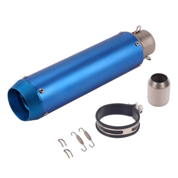 

motorcycle exhaust system tip muffler pipe escape tail slip on 38-51mm baffle for street dirt bike atv