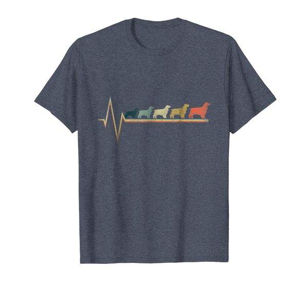

Vintage Retro Cocker Spaniel Heartbeat Shirt Funny, Mainly pictures