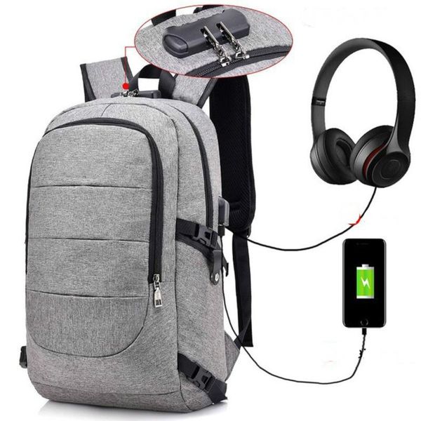 

backpack man's lapbackpacks man schoolbag daypack rucksack shoulder bags large capacity anti-theft travel bag