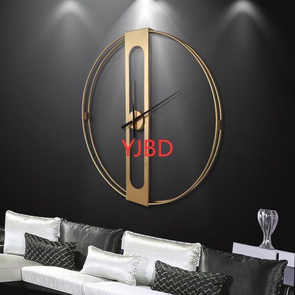 

wall clock living room home fashion creative simple atmospheric personality art trend light luxury decoration mute clocks