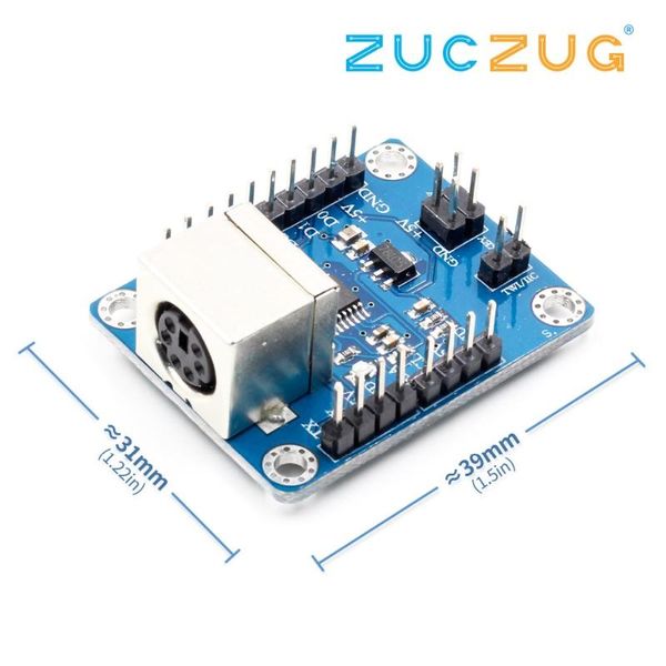 

integrated circuits youe shone ps2 keyboard driver module serial port transmission for arduino avr