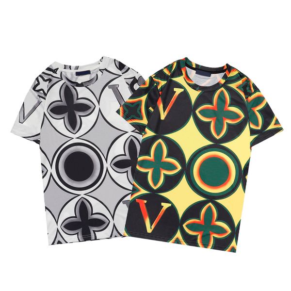 

22ss t shirt men women 1 tee heavy fabric oversize short sleeve luxury, White;black