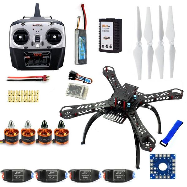 

assembled rc helicopter with qq super flight control+t8fb 8ch transmitter+11.1v 3300mah 25c battery f14893-b drones