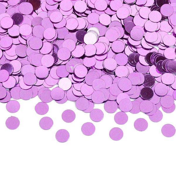 

party decoration 15g/pack 6mm throwing flowers round glitter paper fragments bed spread flower marriage room adornment wedding confetti supp