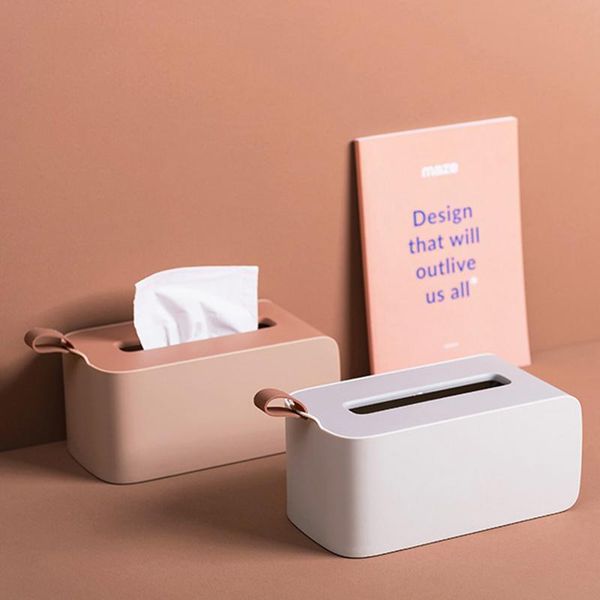 

tissue boxes & napkins coffee table remote control storage box simple drawer paper home living room creative