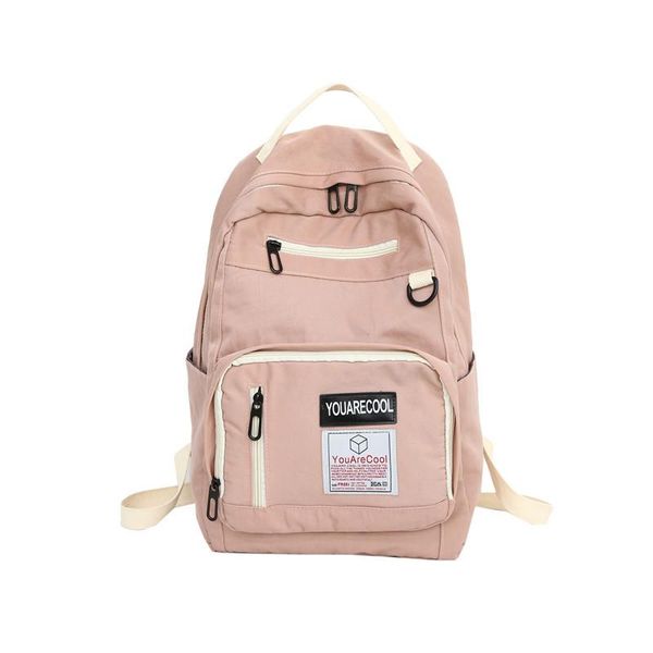 

backpack 2021 campus student school bag korean simple women travel
