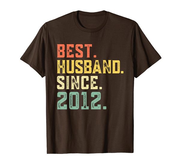 

7th Wedding Anniversary Best Husband Since 2012 T-Shirt, Mainly pictures
