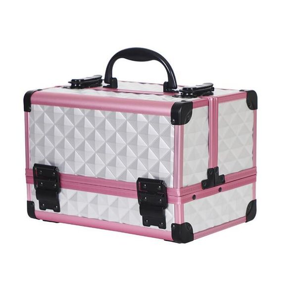 Custodia per cosmetici da donna Organizer per trucco Valigia per borsa di bellezza da donna per custodie per borse da trucco