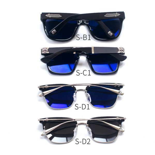 

75% off outlet store online clough men's and women's fashion sunglasses novel personality square sunglasses full glasses frame, White;black