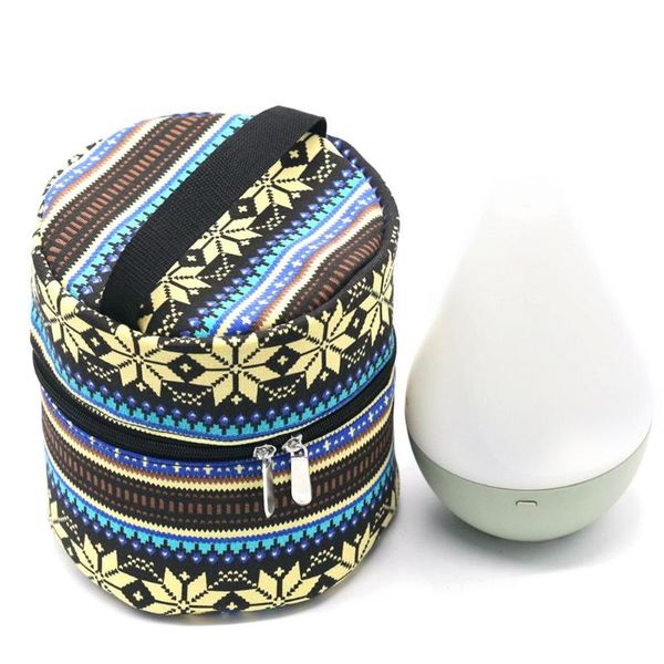 

print cosmetic bag essential oil bottle diffuser storage fashion ethnic style bags for outdoor travel organizer & cases