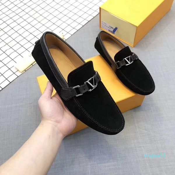 

dress shoes loafers men burgundy velvet slippers studded studs casual, Black