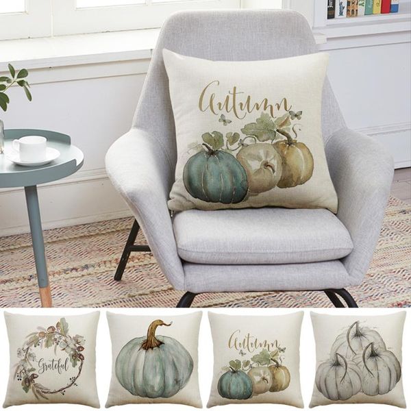 

cushion/decorative pillow thanksgiving autumn decor cushion cover throw case sofa bed printed decorative cushions dropshopping welcome