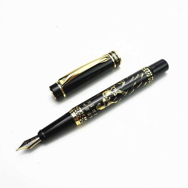 

hero pattern eight fountain hors pen black metal gift box packaging advanced busins pen1
