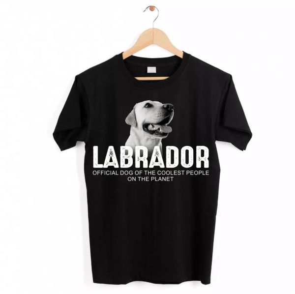 

LABRADOR LABBY Dog Unisex Shirt Official Dog Cool People Funny Dog Motif T-Sh, Mainly pictures