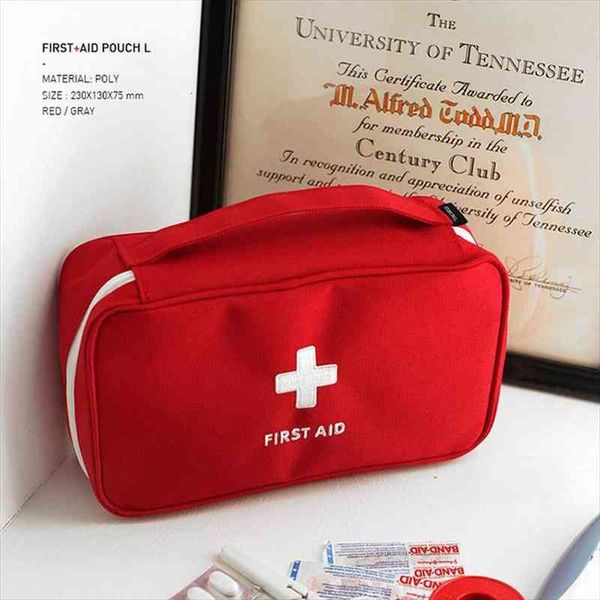 

first aid kit for medicines cosmetic bags outdoor camping medical survival handbag emergency kits travel set portable