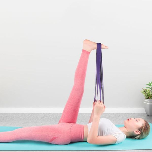 

resistance bands long yoga stretch with a beautiful back to help the open shouth ielle belt bodies up-help tension