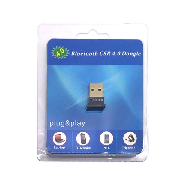 Adattatore USB Bluetooth CSR8510 Dongle per computer PC Mouse Tastiera Bluetooth 4.0 Trasmettitore ricevitore musicale DHL