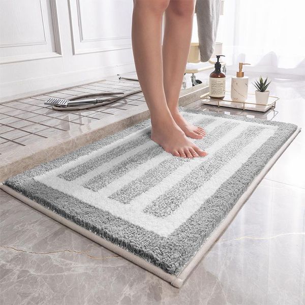 

bath mats non slip floor mat thicken winter comfortable cake velvet soft fluff entrance doormat for living room bedroom