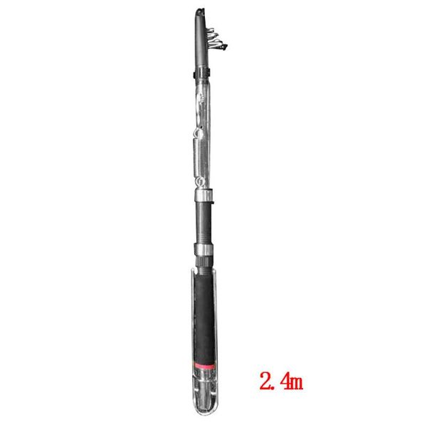 

fishing rod 2.7/2.4/2.1m saltwater fish hand fiberglass spinning pole device carp tackle tool boat rods