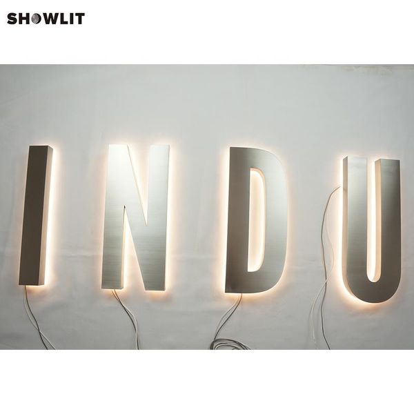

waterproof store decorative 3d metal lighting letter signage for wholesale other door hardware