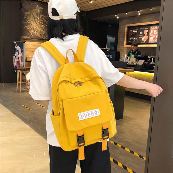 

backpack schoolbag elegant mochilas fashion brands high-quality escolar-feminina