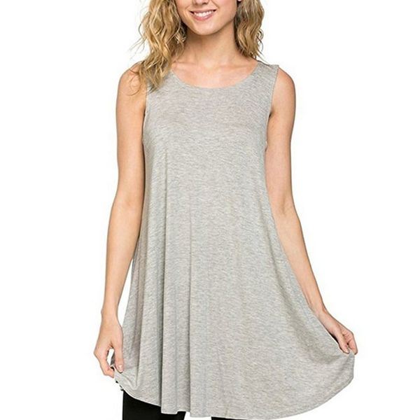 

dresses 2021 selling round ne solid color loose women's short skirt, Black;gray