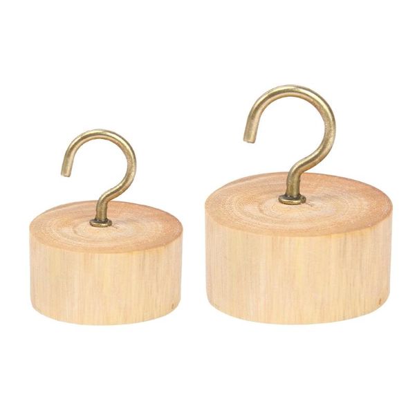 

hooks & rails 5pcs wood wall coat hook rustic mounted robe hat for hanging keys towels clothes hanger