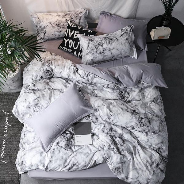 

bedding sets northern europe comforter set 4pcs  king nordic duvet cover quilt bedclothes pillowcase home decor textile