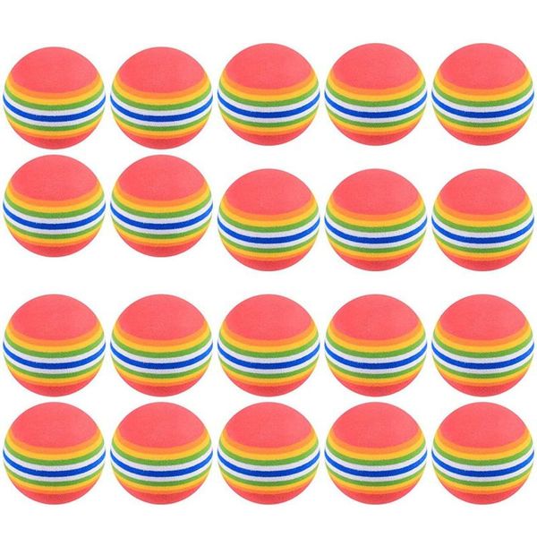 

golf training aids -20pcs balls eva practice soft for indoor outdoor