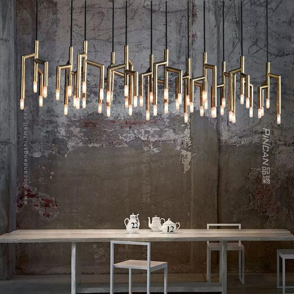 

pendant lamps postmodern minimalist chandelier creative restaurant bar decorative