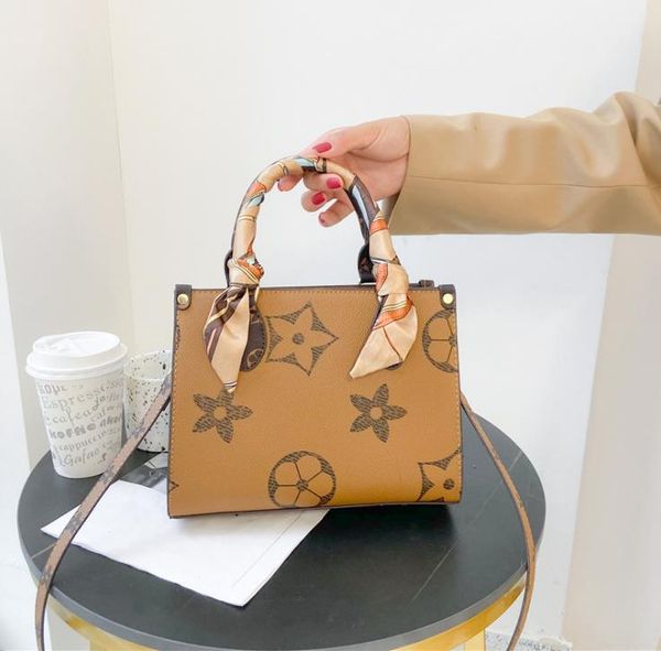 

silk scarf handbag women's bag fashion printing one-shoulder messenger bags