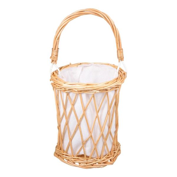 

storage baskets rattan willow flower basket woven box with handle container