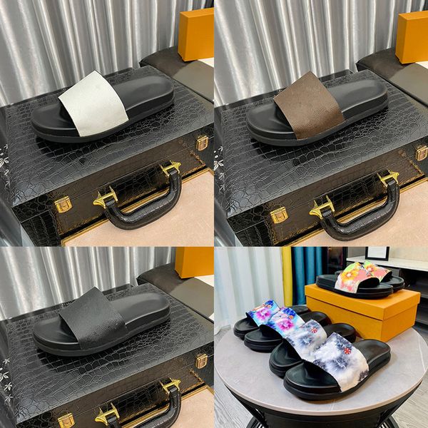 

bottegas 2023 slippers paris sliders mens womens summer sandals beach ladies flip flops luxurys designers home shoes black white coffee kl3b