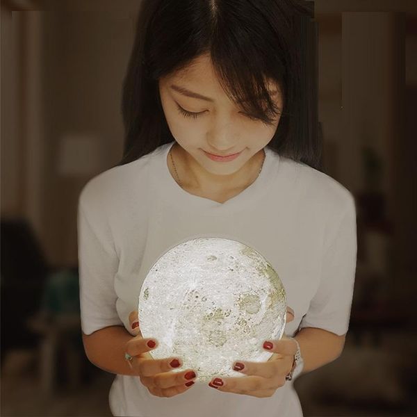 

print moon lamp charging light private custom gift other event & party supplies