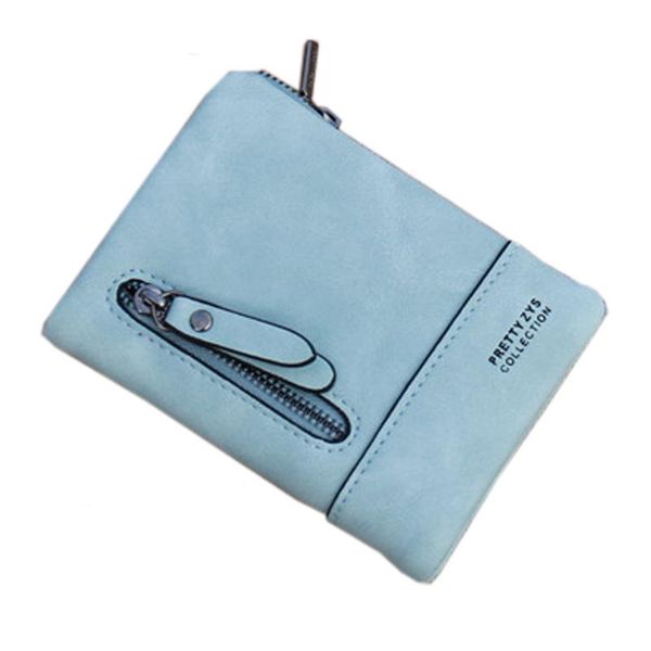 

wallets women wallet female purse leather short card holder coin small clutch zipper casual, Red;black